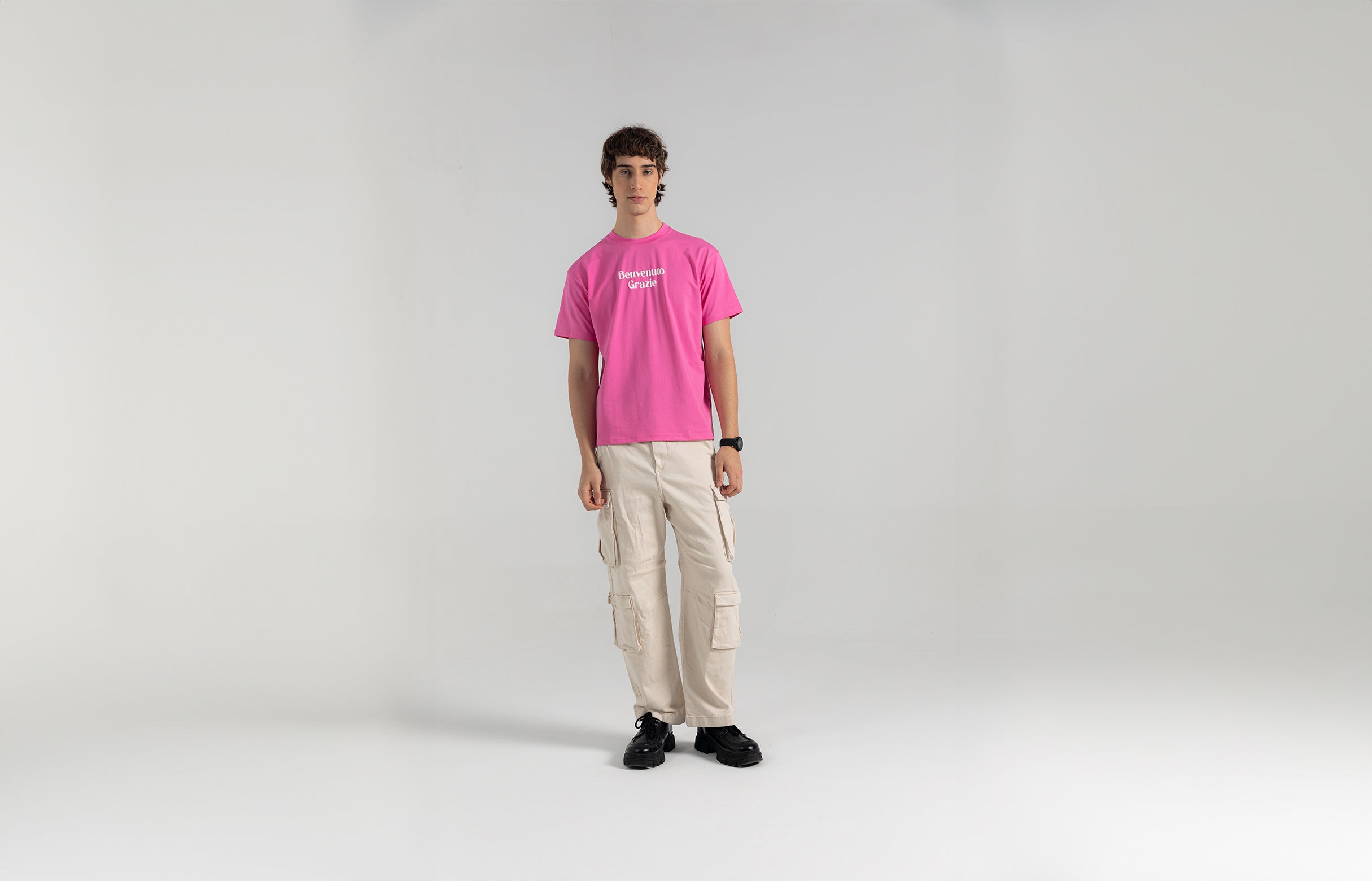 Pink Puff T-shirt - Boxy Fit